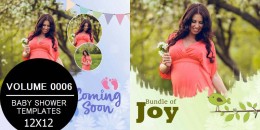 Baby Shower Templates 12X12 - 0006